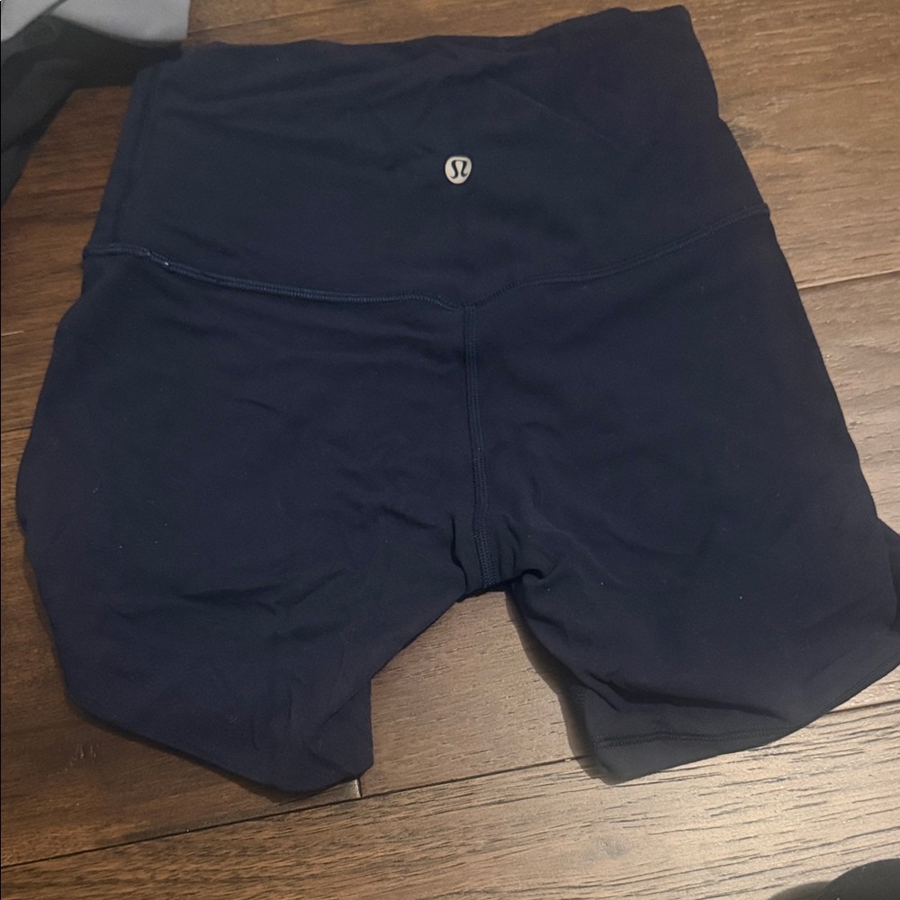 lululemon athletica Women's Dark Blue Bike Shorts